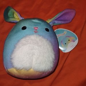 Danya the Tie-Dyed Bunny Squishmallow